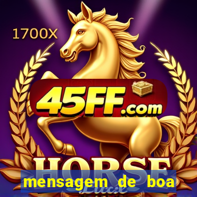 mensagem de boa sorte no trabalho